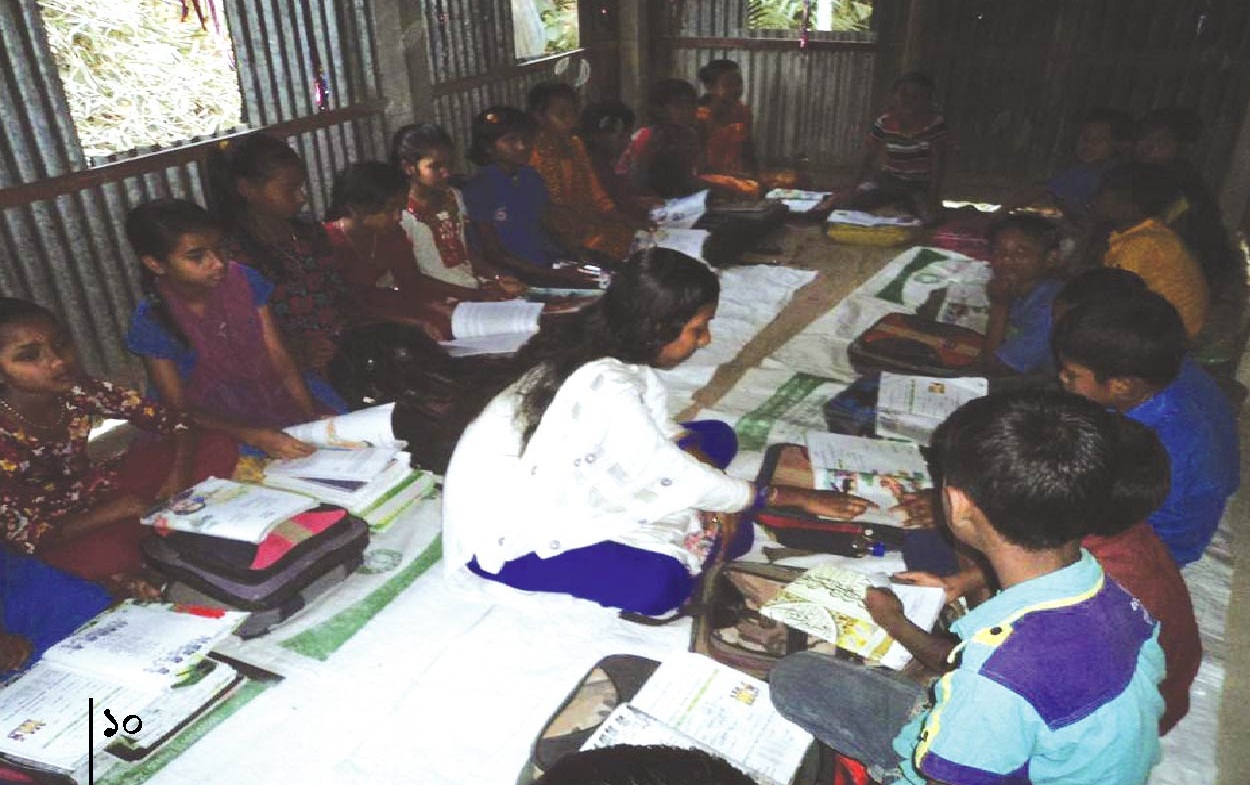 একটি ক্ষুদ্র প্রয়াস এবং প্রান্তজনের মুখের হাসি