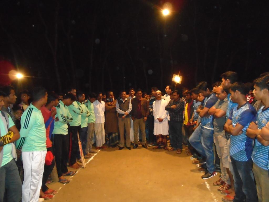 মাদকের বিরুদ্ধে ক্রিকেট