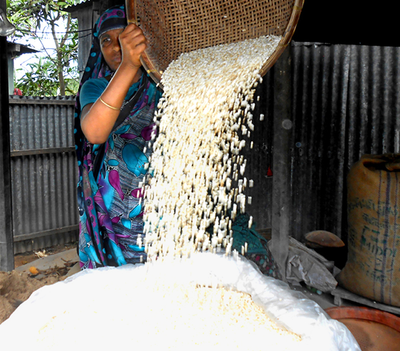 মানিকগঞ্জের ভেজালমুক্ত মুড়ির কারিগররা