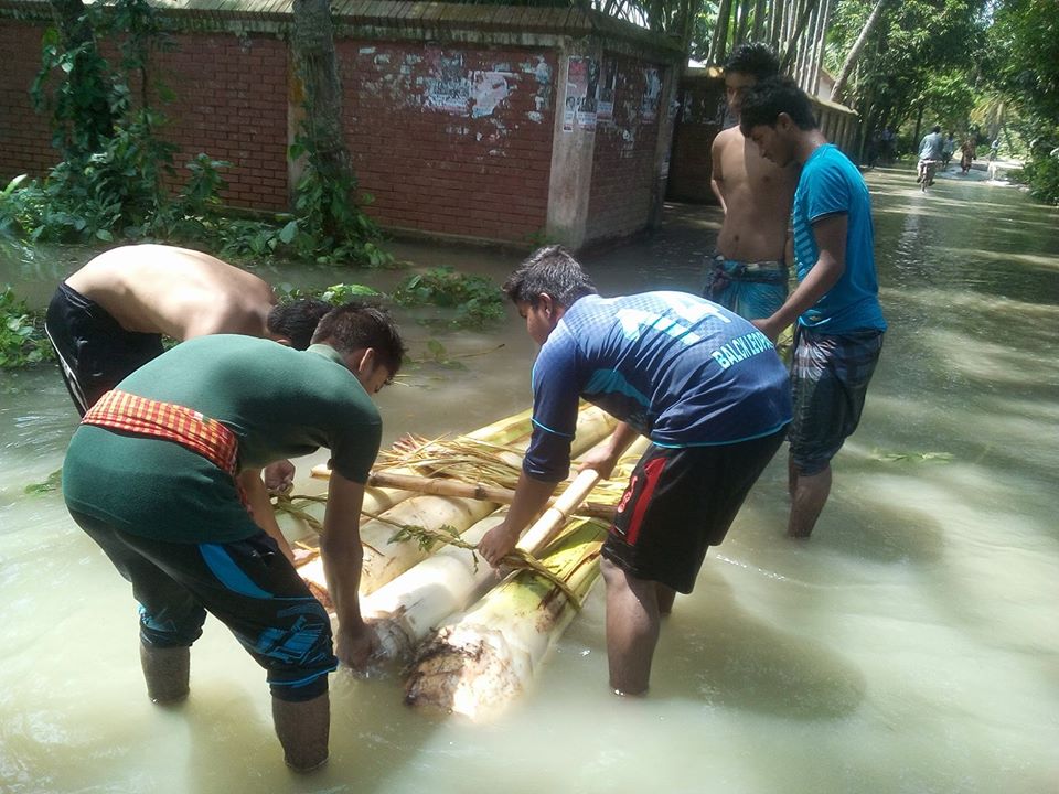 বন্যা মোকাবেলা জন উদ্যোগ