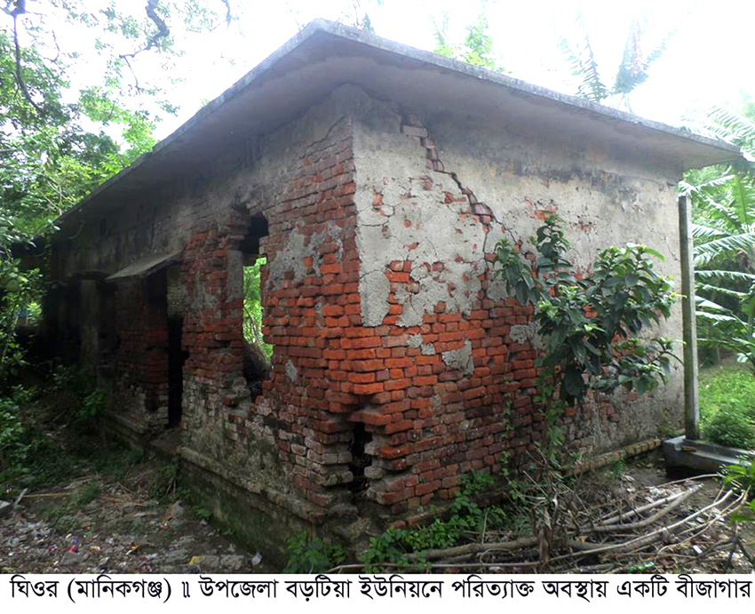 ঘিওরে ৫টি বীজাগার পরিত্যক্ত: হাজার-হাজার কৃষক সুবিধা থেকে বঞ্চিত