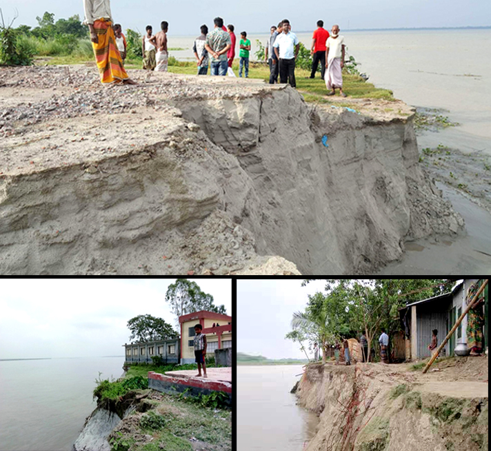 ভাঙন আতংকে ভুলে গেছে ওরা ঈদের আনন্দ