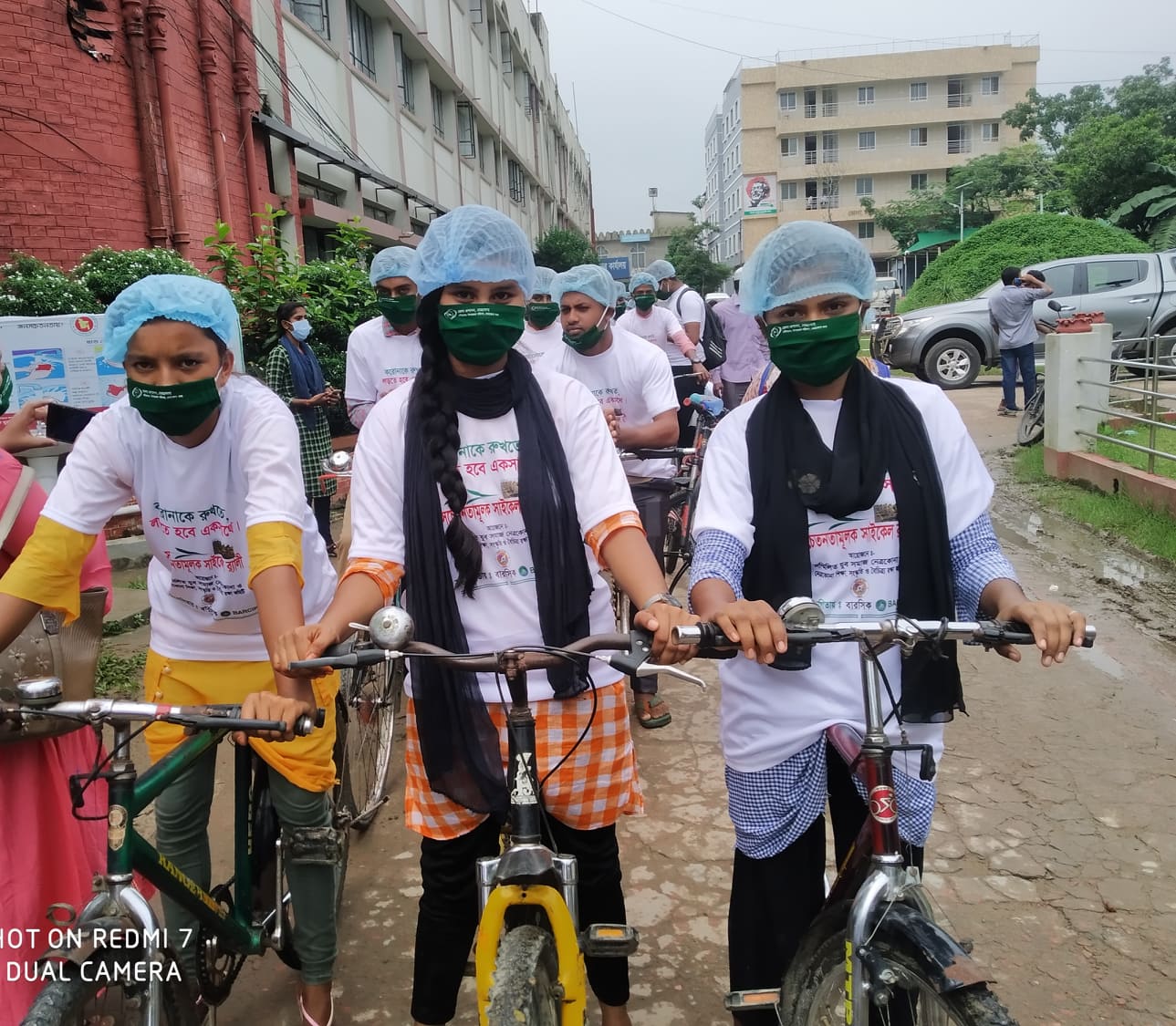 করোনা ভাইরাস প্রতিরোধ: যুবদের উদ্যোগে বর্ণাঢ্য সাইকেল র‌্যালি ও মাস্ক বিতরণ