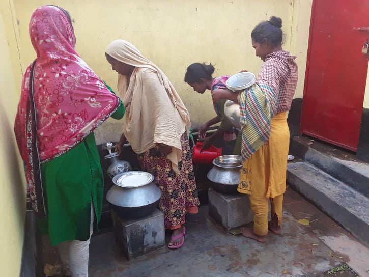 মাহালি পাড়ার খাবার পানির অতীত ও বর্তমান চিত্র
