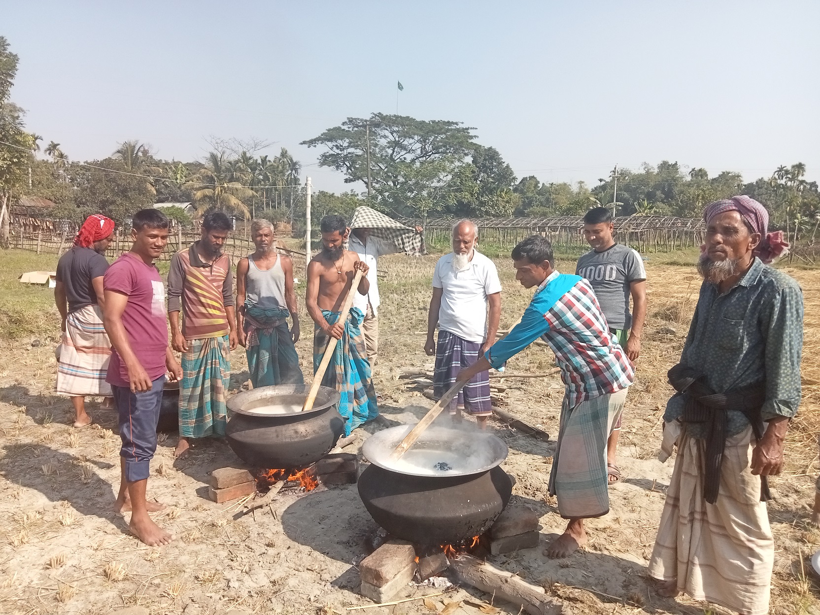 ত্রিশ বছর পর নবান্নের আনন্দে আনন্দিত বিশ্বনাথপুর গ্রামের মানুষ