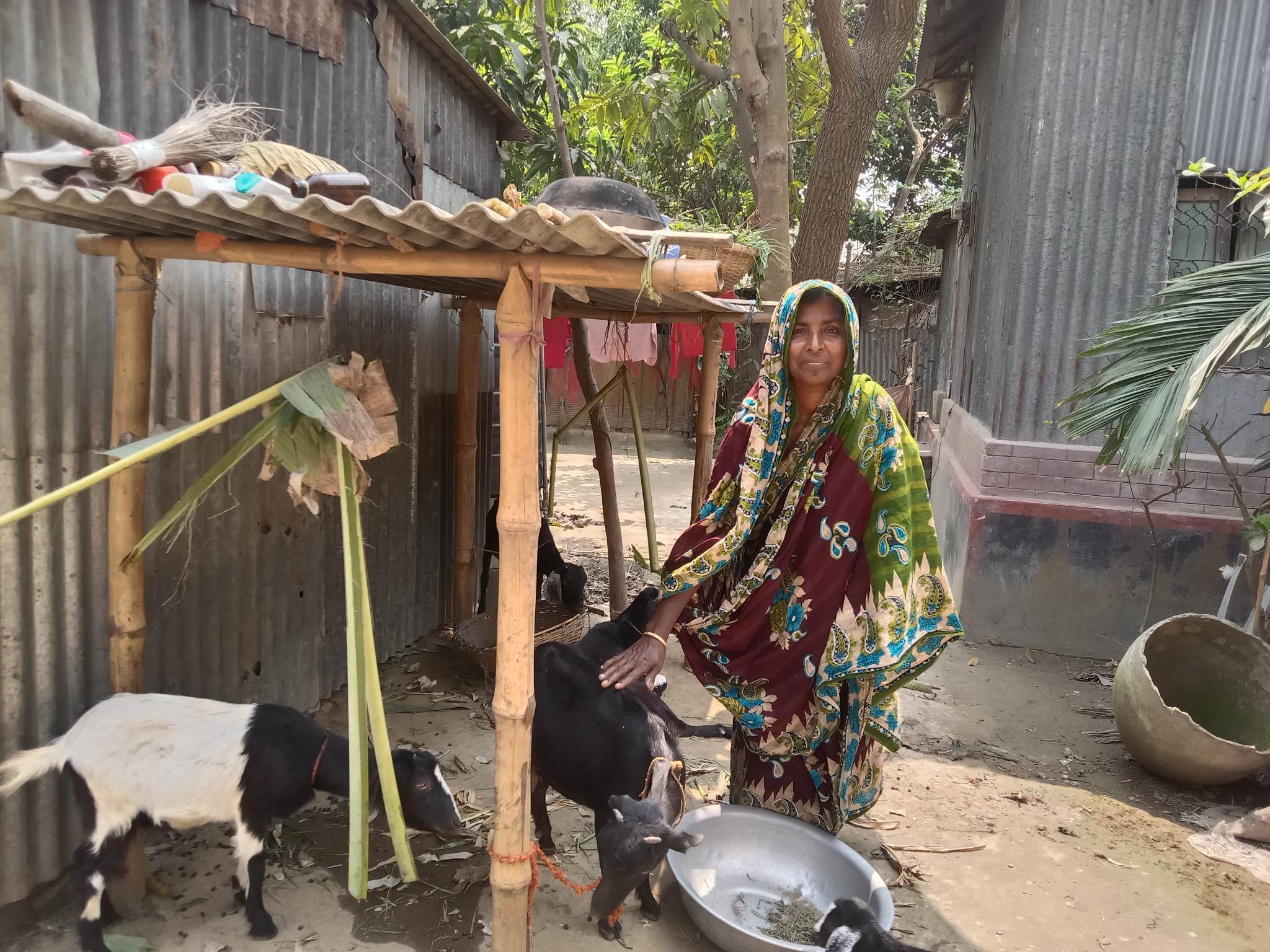 মমতা দিয়ে নিজের পরিবারকে সাজিয়েছেন মমতাজ বেগম