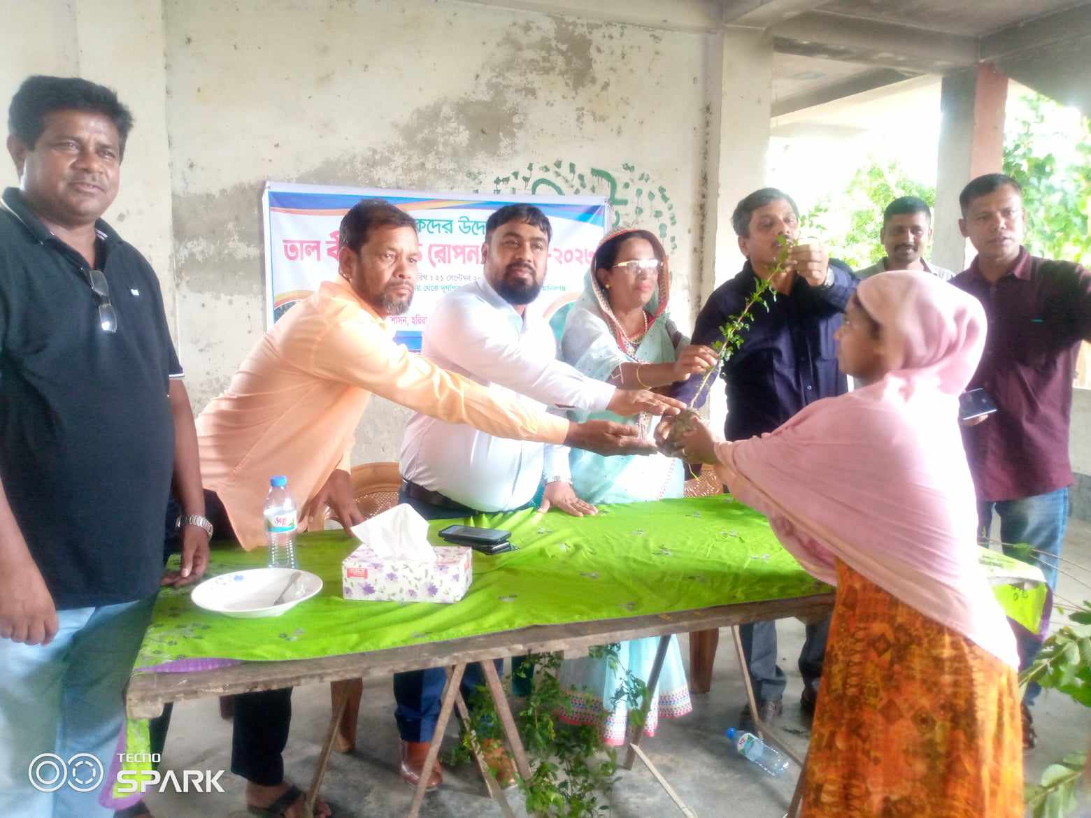 হরিরামপুরের ঐতিহ্য রক্ষায় তাল বীজ বপন