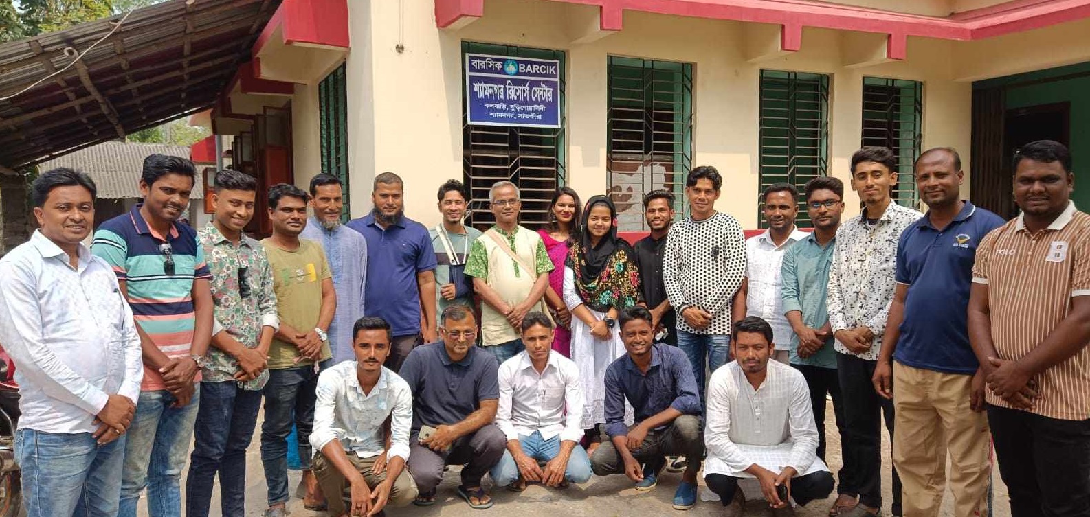 শ্যামনগরে যুব স্বেচ্ছাসেবীদের নিয়ে আহবায়ক কমিটি গঠন
